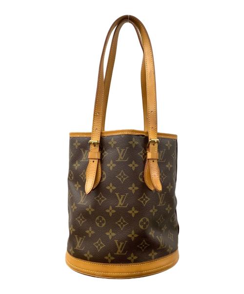LOUIS VUITTON（ルイ ヴィトン）LOUIS VUITTON (ルイ ヴィトン) バケットPM ブラウンの古着・服飾アイテム