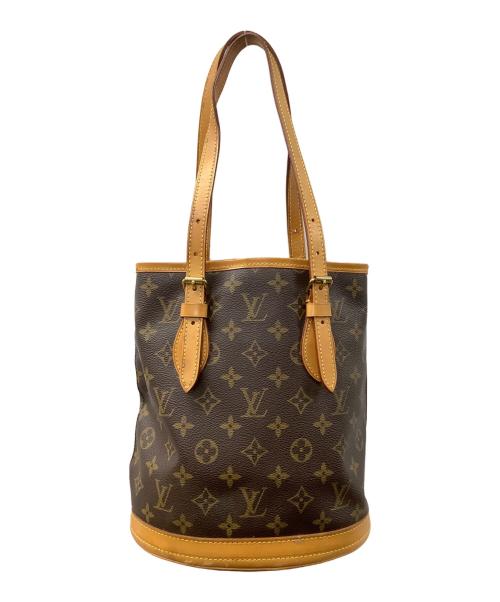 LOUIS VUITTON（ルイ ヴィトン）LOUIS VUITTON (ルイ ヴィトン) バケットPM ブラウンの古着・服飾アイテム