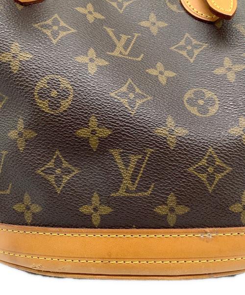 LOUIS VUITTON（ルイ ヴィトン）LOUIS VUITTON (ルイ ヴィトン) バケットPM ブラウンの古着・服飾アイテム