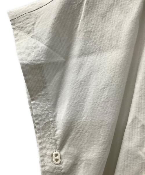 HERMES（エルメス）HERMES (エルメス) シェーヌダンクルポンチョチュニック ホワイト サイズ:36の古着・服飾アイテム