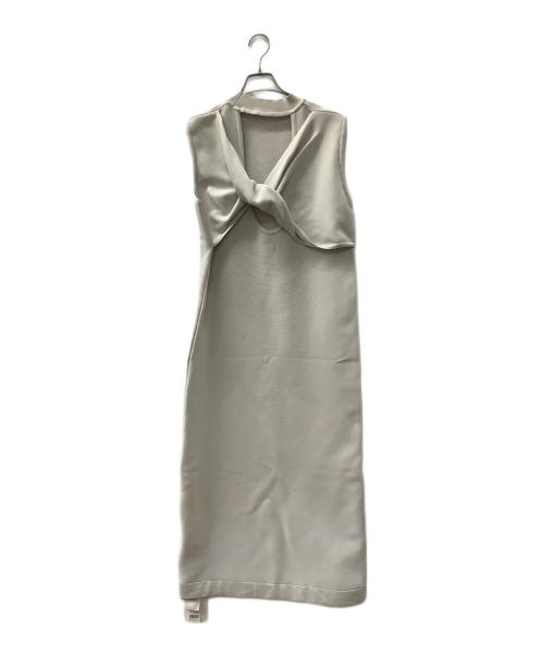 MIESROHE（ミースロエ）MIESROHE (ミースロエ) ノースリーブワンピース グレー サイズ:Freeの古着・服飾アイテム