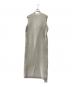 MIESROHE（ミースロエ）の古着「ノースリーブワンピース」｜グレー