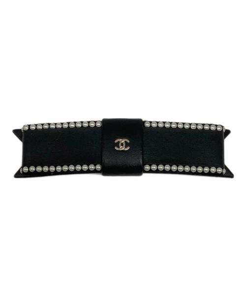 CHANEL（シャネル）CHANEL (シャネル) バレッタ ブラックの古着・服飾アイテム