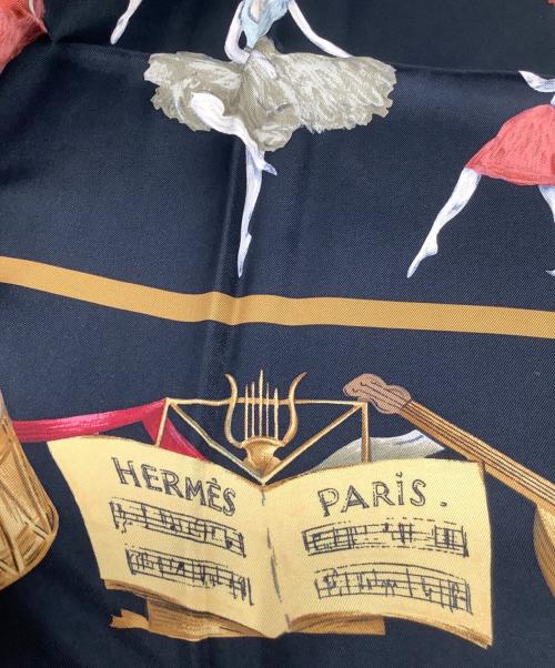 HERMES（エルメス）HERMES (エルメス) La Dance（ラダンス） ブラックの古着・服飾アイテム