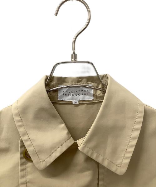 MACKINTOSH PHILOSOPHY（マッキントッシュ フィロソフィー）MACKINTOSH PHILOSOPHY (マッキントッシュ フィロソフィー) トレンチコート ベージュ サイズ:36の古着・服飾アイテム