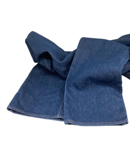 orSlow（オアスロウ）orSlow (オアスロウ) BEAMS BOY (ビームスボーイ) ストレートデニムパンツ インディゴ×レッド サイズ:XSの古着・服飾アイテム