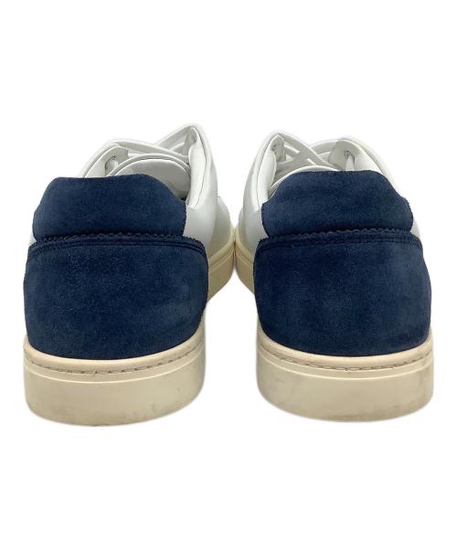 DOLCE & GABBANA（ドルチェ＆ガッバーナ）DOLCE & GABBANA (ドルチェ＆ガッバーナ) スニーカー  ホワイト×ネイビー サイズ:6 1/2の古着・服飾アイテム