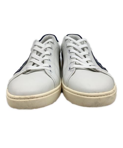 DOLCE & GABBANA（ドルチェ＆ガッバーナ）DOLCE & GABBANA (ドルチェ＆ガッバーナ) スニーカー  ホワイト×ネイビー サイズ:6 1/2の古着・服飾アイテム