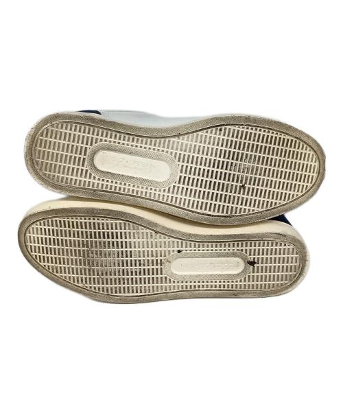 DOLCE & GABBANA（ドルチェ＆ガッバーナ）DOLCE & GABBANA (ドルチェ＆ガッバーナ) スニーカー  ホワイト×ネイビー サイズ:6 1/2の古着・服飾アイテム