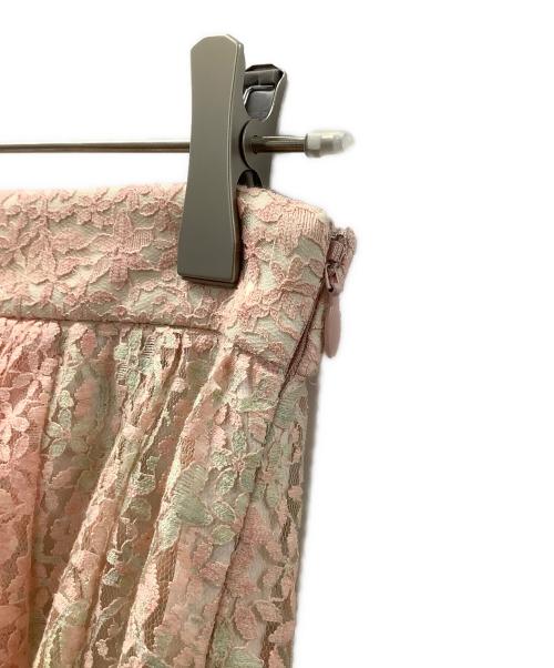 JILL STUART（ジルスチュアート）JILL STUART (ジルスチュアート) プラントダイレーススカート ピンク サイズ:2の古着・服飾アイテム