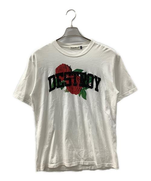 UNDERCOVER（アンダーカバー）UNDERCOVER (アンダーカバー) TEE DESTROY（ティーディストロイ） ホワイト サイズ:2の古着・服飾アイテム
