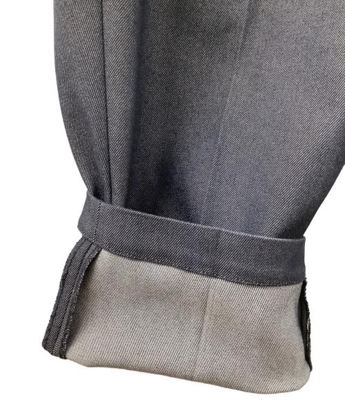 KOLOR（カラー）KOLOR (カラー) テーパードタックパンツ ネイビー サイズ:1の古着・服飾アイテム