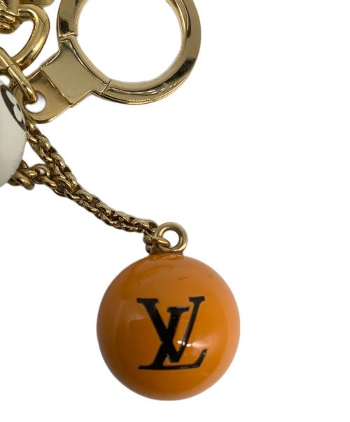 LOUIS VUITTON（ルイ ヴィトン）LOUIS VUITTON (ルイ ヴィトン) ポルト クレ ジャック＆ルーシー オレンジ×ホワイトの古着・服飾アイテム