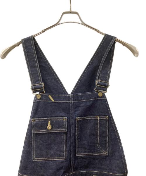 CALEE（キャリー）CALEE (キャリー) デニムオーバーオール インディゴ サイズ:81cm(W32)の古着・服飾アイテム