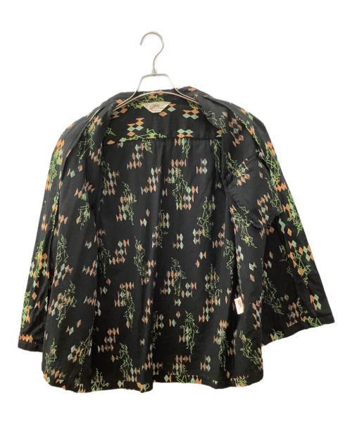 Star OF HOLLYWOOD（スターオブハリウッド）Star OF HOLLYWOOD (スターオブハリウッド) アロハシャツ ブラック サイズ:Mの古着・服飾アイテム