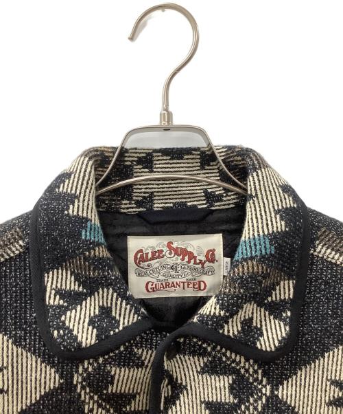 CALEE（キャリー）CALEE (キャリー) ウールジャケット ブラック サイズ:Lの古着・服飾アイテム