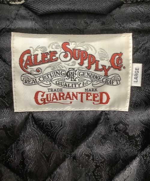 CALEE（キャリー）CALEE (キャリー) ウールジャケット ブラック サイズ:Lの古着・服飾アイテム