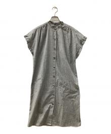 A.P.C.（アーペーセー）の古着「フリルワンピース」｜グレー