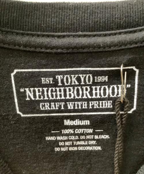 NEIGHBORHOOD（ネイバーフッド）NEIGHBORHOOD (ネイバーフッド) JUN INAGAWA (ジュンイナガワ) Tシャツ ブラック サイズ:M 未使用品の古着・服飾アイテム