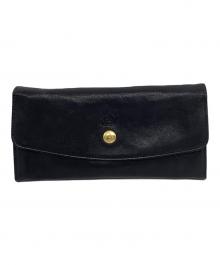 IL BISONTE（イル ビゾンテ）の古着「ロングウォレット」｜ブラック