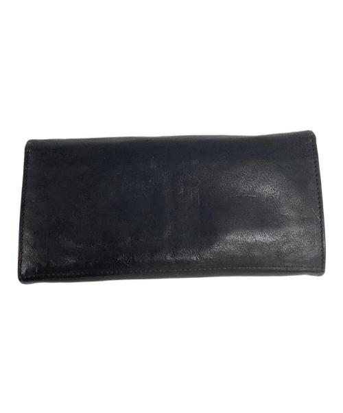 IL BISONTE（イル ビゾンテ）IL BISONTE (イル ビゾンテ) ロングウォレット ブラックの古着・服飾アイテム