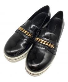 STELLA McCARTNEY（ステラマッカートニー）の古着「ビンクスローファー」｜ブラック×ホワイト