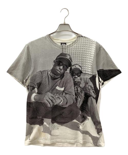 stussy（ステューシー）stussy (ステューシー) 半袖Tシャツ ホワイト サイズ:Mの古着・服飾アイテム