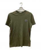MONCLERモンクレール）の古着「Tシャツ」｜カーキ