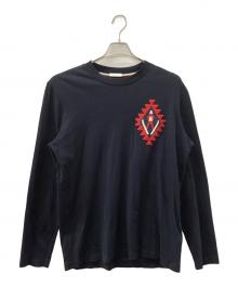 MONCLER（モンクレール）の古着「長袖カットソー」｜ネイビー