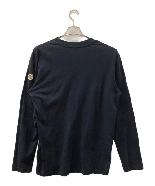 MONCLER（モンクレール）MONCLER (モンクレール) 長袖カットソー ネイビー サイズ:Mの古着・服飾アイテム