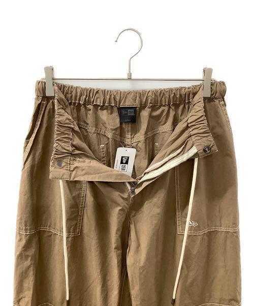 New Era（ニューエラ）New Era (ニューエラ) オーバーサイズド ガーメントダイ イージーパンツ ブラウン サイズ:L 未使用品の古着・服飾アイテム