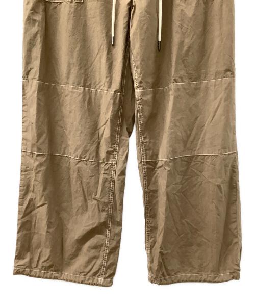 New Era（ニューエラ）New Era (ニューエラ) オーバーサイズド ガーメントダイ イージーパンツ ブラウン サイズ:L 未使用品の古着・服飾アイテム