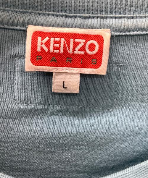 KENZO（ケンゾー）KENZO (ケンゾー) ロゴTシャツ BOKE FLOWER スカイブルー サイズ:Lの古着・服飾アイテム