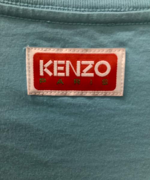 KENZO（ケンゾー）KENZO (ケンゾー) ロゴTシャツ BOKE FLOWER スカイブルー サイズ:Lの古着・服飾アイテム
