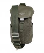 COACHコーチ）の古着「レーサーパック」｜オリーブ