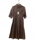DOUX archivesドゥアルシーヴ）の古着「ワンピース」｜ブラウン