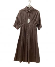 DOUX archives（ドゥアルシーヴ）の古着「ワンピース」｜ブラウン