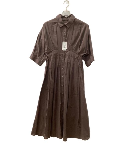 DOUX archives（ドゥアルシーヴ）DOUX archives (ドゥアルシーヴ) ワンピース ブラウン サイズ:F 未使用品の古着・服飾アイテム