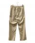 AURALEE (オーラリー) WASHED FINX TWILL EASY WIDE PANTS ベージュ サイズ:4：8000円