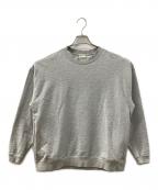 Snow peakスノーピーク）の古着「Recycled Cotton Sweat Crew-Neck（リサイクル コットン スウェット クルーネック）　）」｜グレー