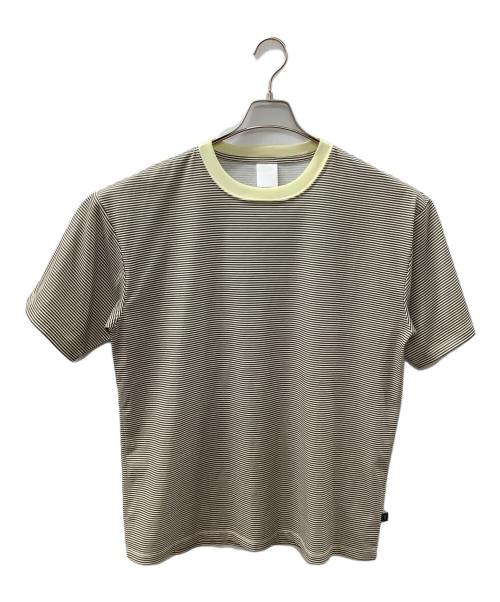 DAIWA PIER39（ダイワ ピア39）DAIWA PIER39 (ダイワ ピア39) ボーダーTシャツ グレー×アイボリー サイズ:Lの古着・服飾アイテム