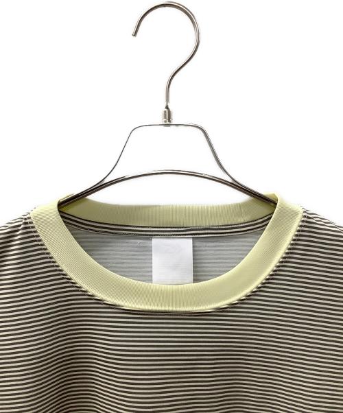 DAIWA PIER39（ダイワ ピア39）DAIWA PIER39 (ダイワ ピア39) ボーダーTシャツ グレー×アイボリー サイズ:Lの古着・服飾アイテム