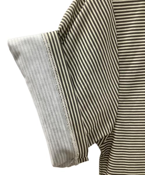 DAIWA PIER39（ダイワ ピア39）DAIWA PIER39 (ダイワ ピア39) ボーダーTシャツ グレー×アイボリー サイズ:Lの古着・服飾アイテム