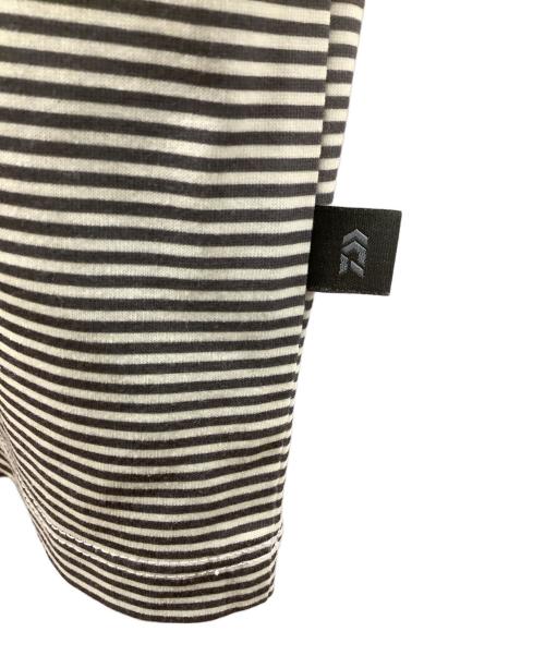 DAIWA PIER39（ダイワ ピア39）DAIWA PIER39 (ダイワ ピア39) ボーダーTシャツ グレー×アイボリー サイズ:Lの古着・服飾アイテム