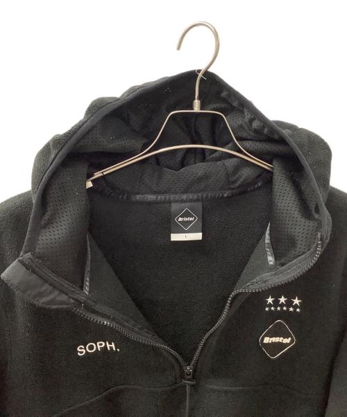 SOPH.（ソフ）SOPH. (ソフ) F.C.R.B. (エフシーレアルブリストル) フリースジャケット ブラック サイズ:Lの古着・服飾アイテム