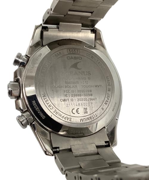 CASIO（カシオ）CASIO (カシオ) OCEANUS（オシアナス） ブラック×ブルーの古着・服飾アイテム