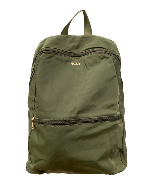 TUMI（トゥミ）TUMI (トゥミ) ジャスト・イン・ケースバックパック オリーブの古着・服飾アイテム