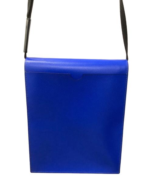 MARNI（マルニ）MARNI (マルニ) TRIBECAショルダーバッグ　（トライベッカショルダーバッグ） ブルー×ブラックの古着・服飾アイテム