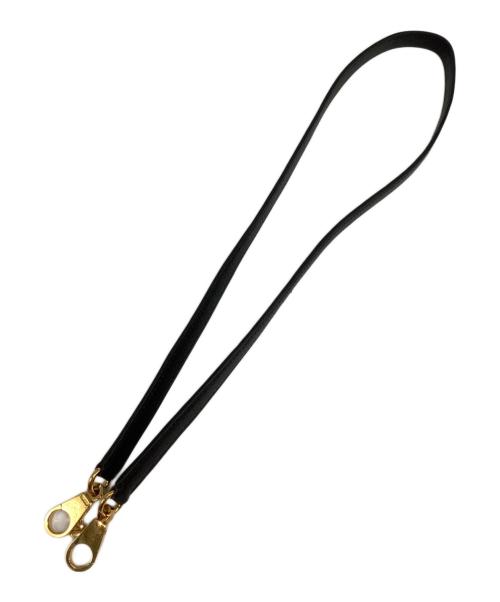 HERMES（エルメス）HERMES (エルメス) ショルダーストラップ ブラックの古着・服飾アイテム
