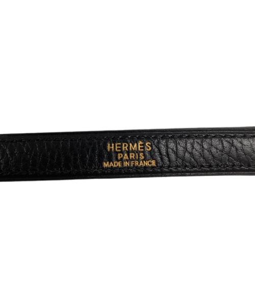 HERMES（エルメス）HERMES (エルメス) ショルダーストラップ ブラックの古着・服飾アイテム